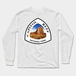 Capitol Reef National Park shield Long Sleeve T-Shirt